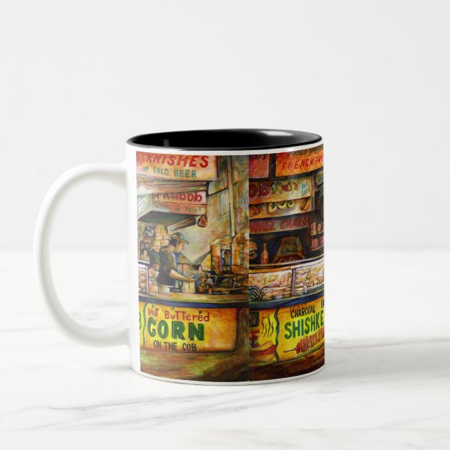 You Cannot Compete with That Two-Tone Coffee Mug (Left)
