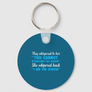 You Cannot Withstand The I Am The Tee Graphic Key Ring