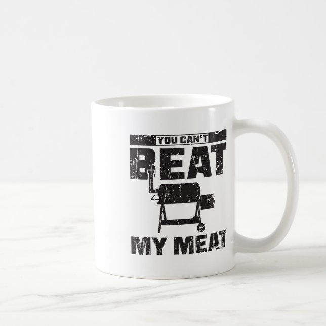 You Can't Beat My Meat - Bbq  Coffee Mug (Right)