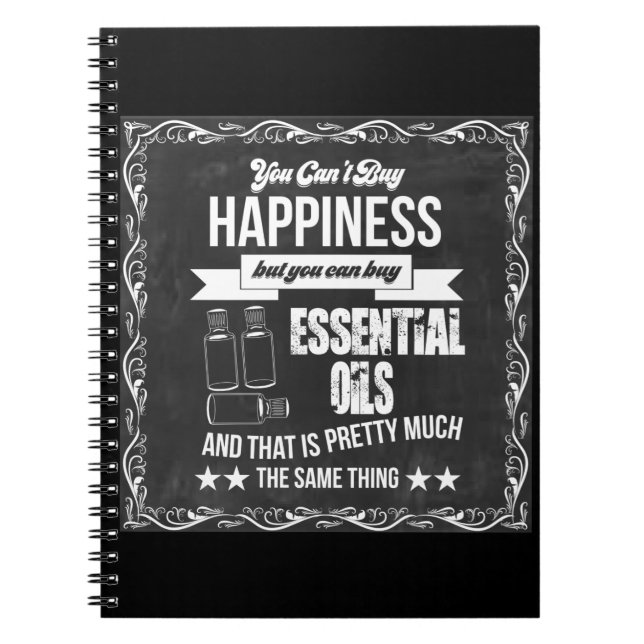 You can't buy Happiness but you can buy EO! Spiral Notebook (Front)