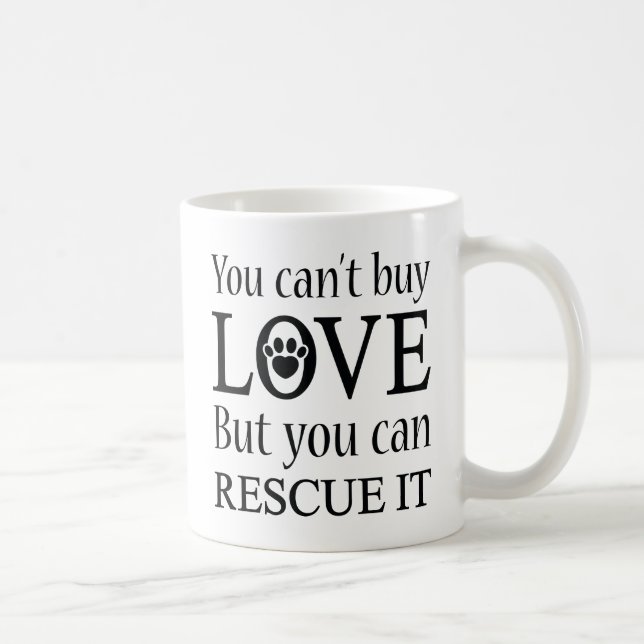 You Can't Buy Love Coffee Mug (Right)
