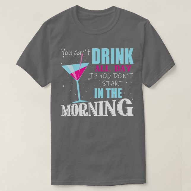 You Can't Drink All Day Funny Margarita Women's Fu T-Shirt (Design Front)