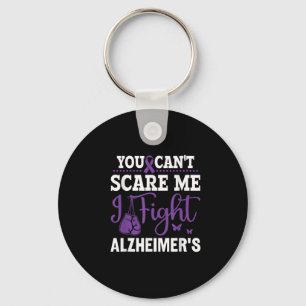 You Can't E Me I Fight Heimer's - Dementia Awarene Key Ring