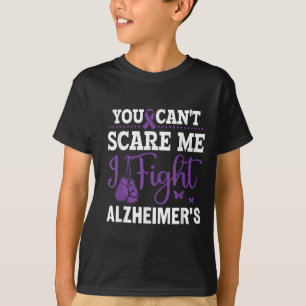 You Can't E Me I Fight Heimer's - Dementia Awarene T-Shirt
