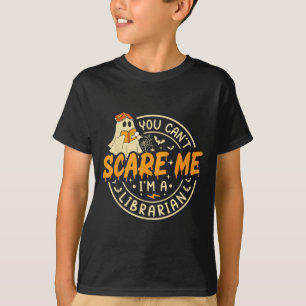 You Can't E Me I'm A Librarian Teacher Halloween G T-Shirt