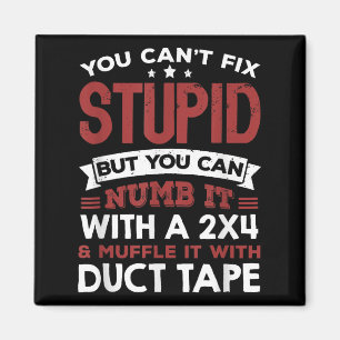 You Can't Fix Stud But You Can Numb It With A 2x4  Magnet