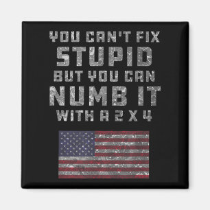 You Can't Fix Stud But You Can Numb It With A 2x4  Magnet