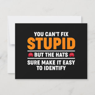 You Can't Fix Stupid But The Hats Sure Make It Eas