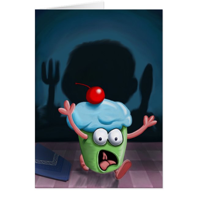 You Can't Hide From The Muffin Man Card (Front)