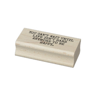 You Can't Rubber Stamp