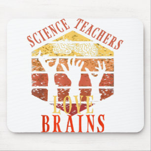 You Can't Scare Me Funny Teacher Halloween Mouse Pad