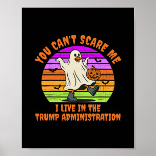 You Can't Scare Me I Live In The Trump Administrat Poster