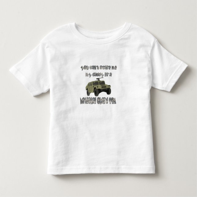 You can't scare me toddler T-Shirt (Front)