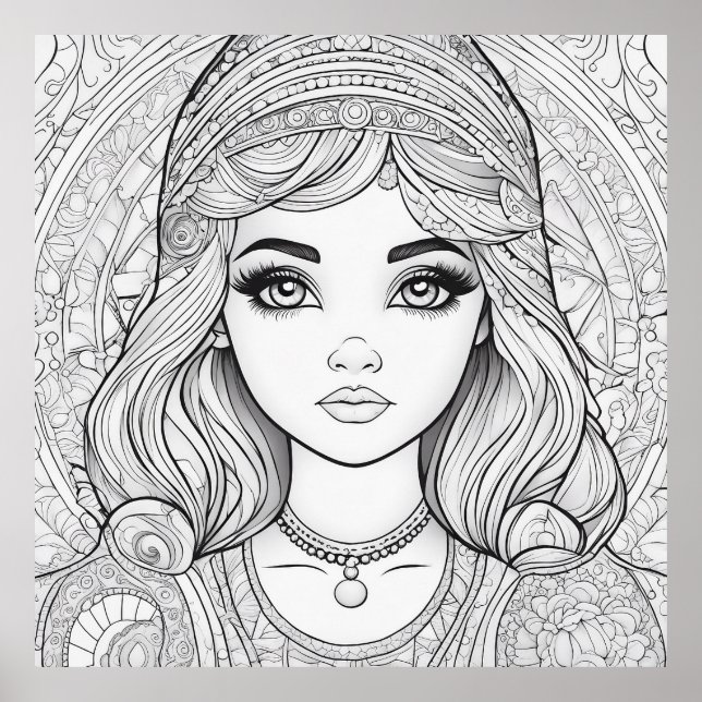 You Colour Me Pretty- Poster (Front)