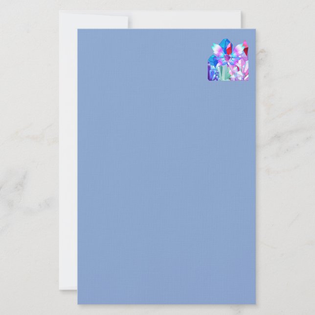 You Colour My World Stationery (Front)
