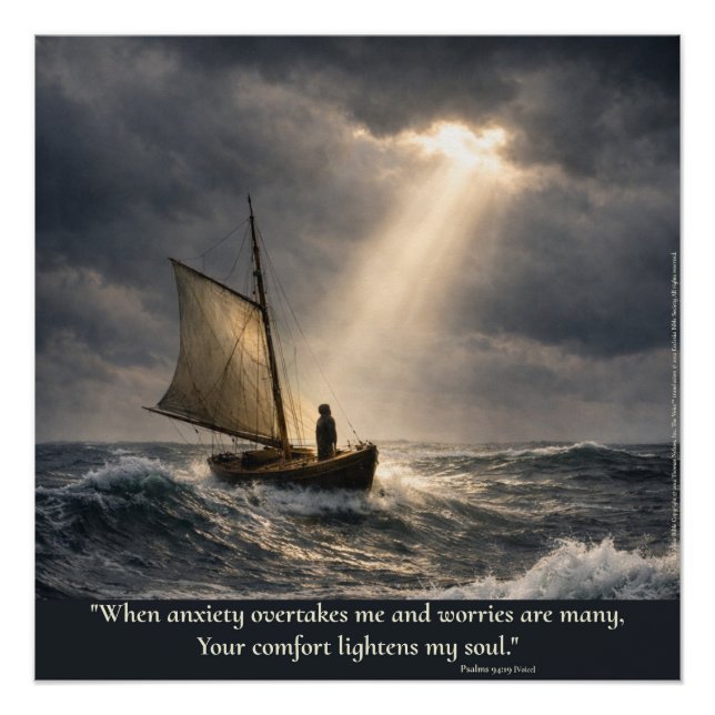 You Comfort My Soul Poster (Front)