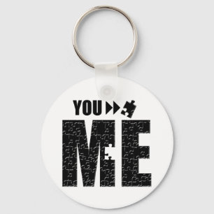 You Complete Me, Romantic Apparel and Gifts. Key Ring