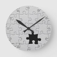 You Complete Me Romantic Black and White Jigsaw