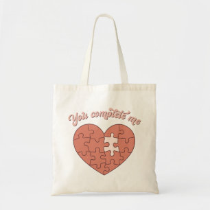 You Complete Me Tote Bag