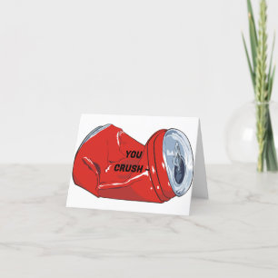 YOU CRUSH BEING A DAD BIRTHDAY/FATHER'S DAY CARD