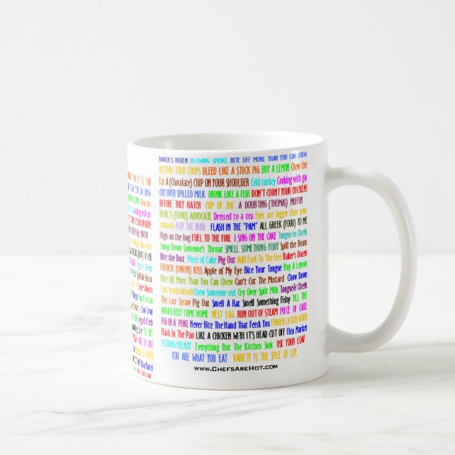 YOU CULINARY IDIOM! COFFEE MUG (Right)