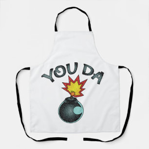 You Da Glitter Bomb Apron