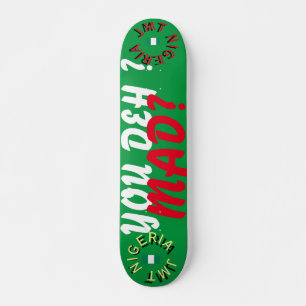 YOU DEH? MAD? 7 3/4" Skateboard Deck