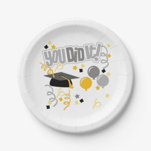 You Did It! Paper Plate
