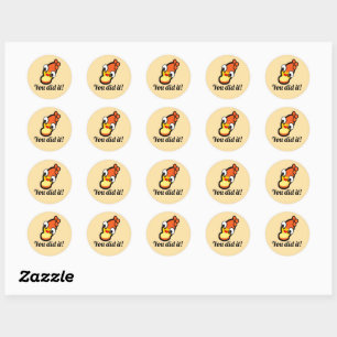 You Did It Stickers