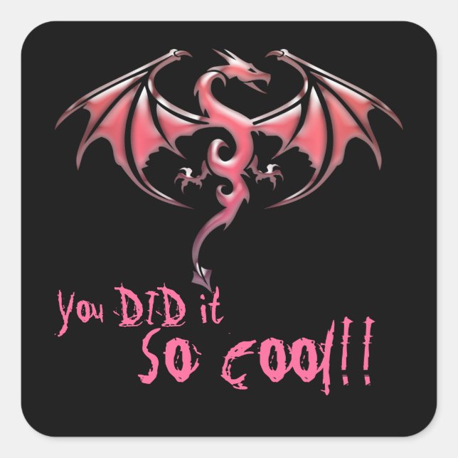 YOU DID IT STICKERS (Front)