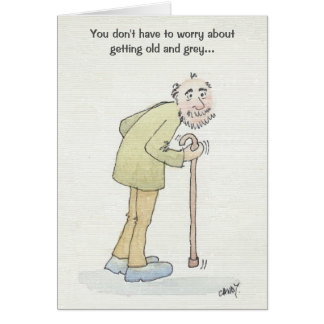 Funny Old Man Birthday Cards & Invitations | Zazzle.co.nz