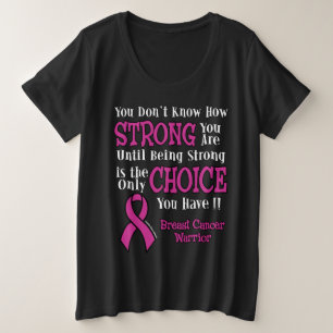 You Don't Know How Strong...Breast Cancer Plus Size T-Shirt