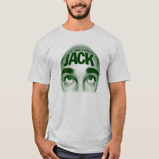 YOU DON'T KNOW JACK Head Shirt - Green (Front)