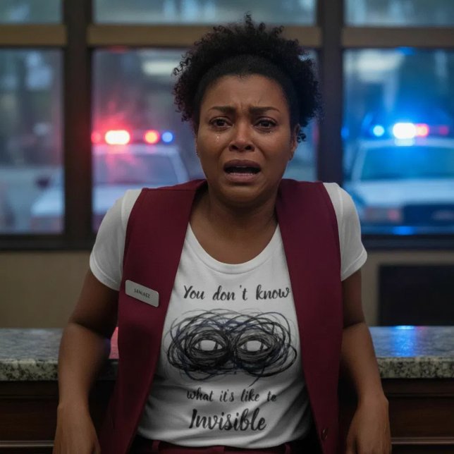 You don't know what it's like to be invisible T-Shirt (You don't know what it's like to be invisible.)