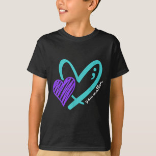 You Dont Let Your Story End Suicide Awareness T-Shirt