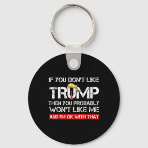 You Don't Like Trump Then You Probably Wont Like M Key Ring