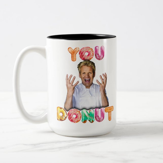 you doughnut coffee mug  (Left)