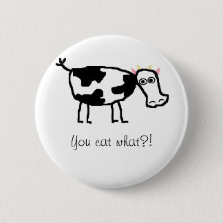 You Eat What? 6 Cm Round Badge