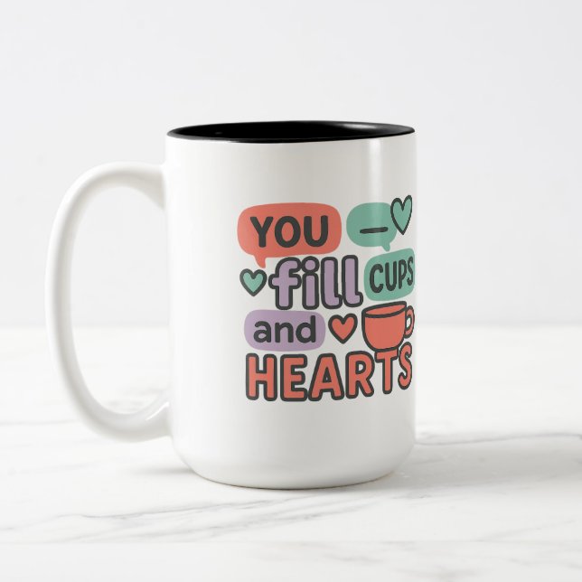 You Fill Cups and Hearts | School Support Team (Left)