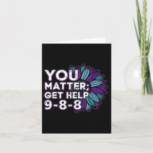 You Get Help Suicide Prevention The 988 Lifeline  Card