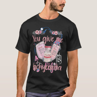You Give Me Tachycardia apparel Nurse Valentineu20 T-Shirt