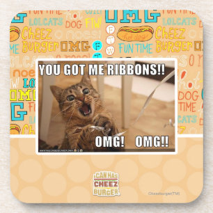 You got me ribbons!! coaster