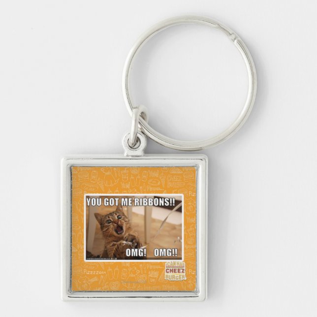 You got me ribbons!! key ring (Front)