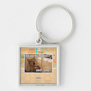 You got me ribbons!! key ring