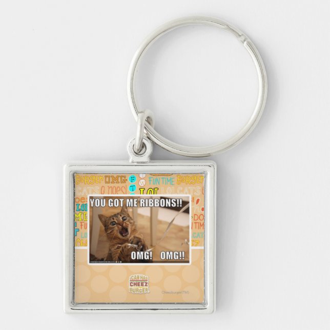 You got me ribbons!! key ring (Front)