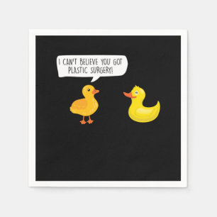 You Got Plastic Surgery Cosmetic Surgeon Gift Napkin