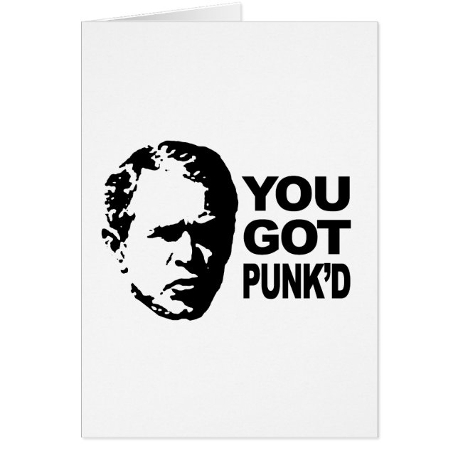 You got punk'd (Front)
