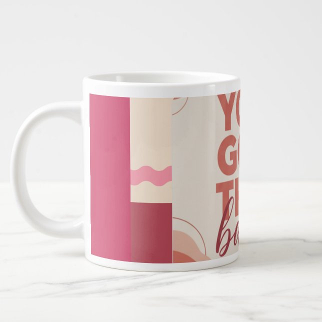 You got this babe for your Love Large Coffee Mug (Left)