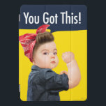 You Got This Baby iPad Pro Cover<br><div class="desc">You got this! | Avanti,  the Global Humor Brand™ has been entertaining the world with its Feel Good Funny greeting cards for over 40 years. Our characters live life to the fullest and celebrate the humor in everyday life.</div>