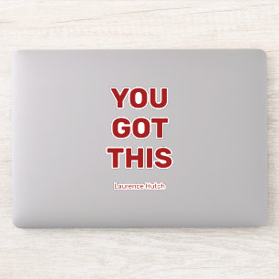 You Got This Bold Red Colour Named Laptop